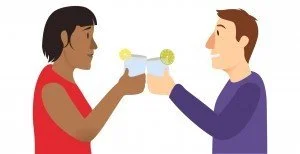 Give water a try!