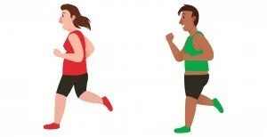 Jogging with friends is more fun!