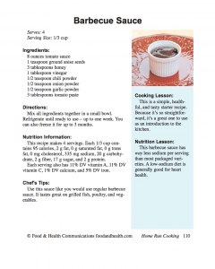 Honey Barbecue Sauce