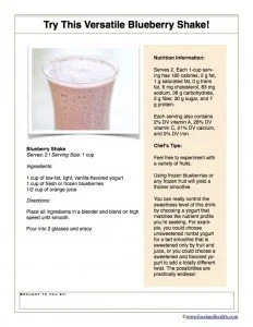 Blueberry Smoothie