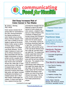 December 2015 Newsletter