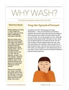 Why Wash Your Hands