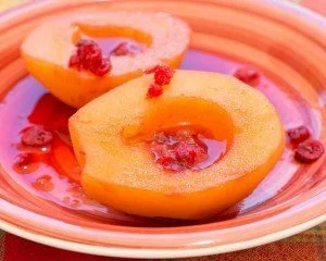 Tea Poached Pears