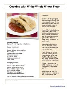 Chicken Calzone