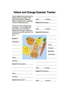 Fruit Vegetable Challenge Tracking
