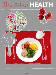 Food Art Poster