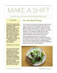 Make a Shift Handout