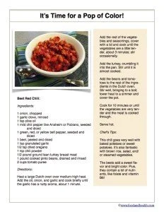 Beet Red Chili