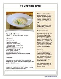 Corn Chowder