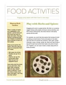 CACFP Handout Two