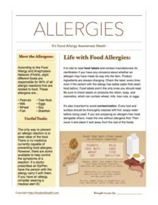 Food Allergy Week