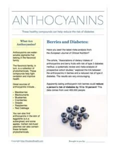 Berries and Diabetes