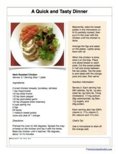 herb chicken