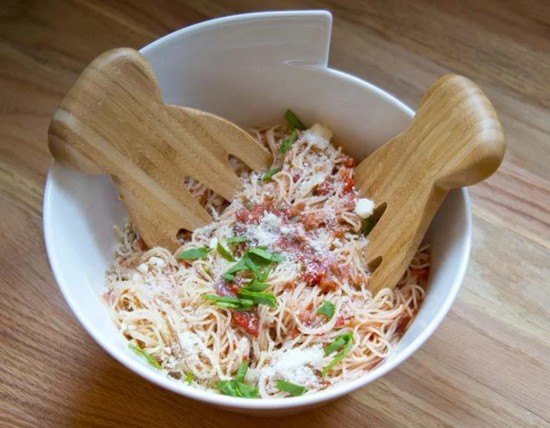 Roasted Tomato and Basil Pasta