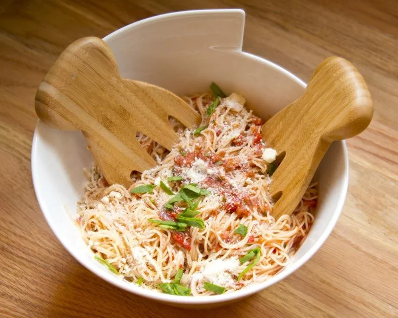 This quick and easy pasta can't be beat!