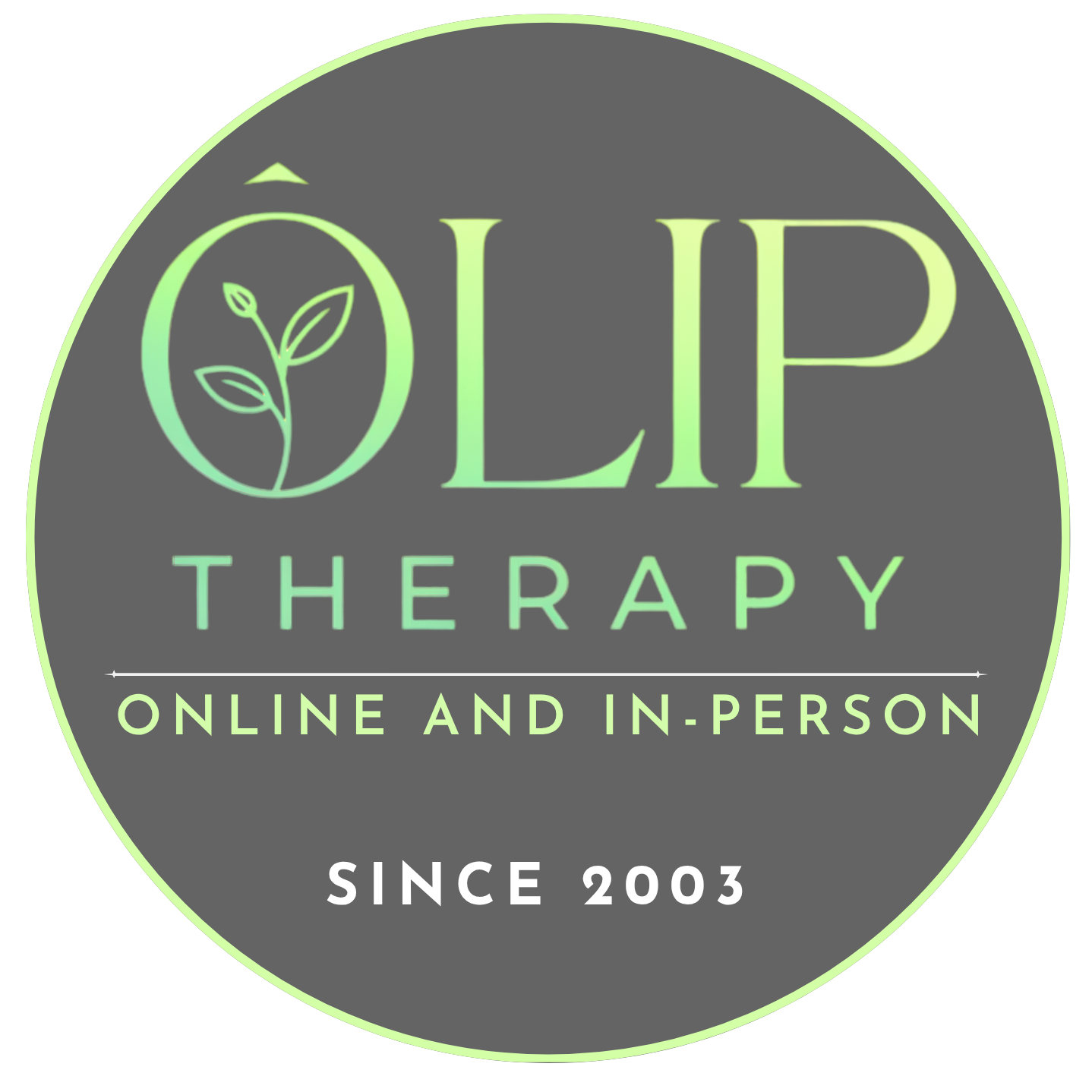 OLIP THERAPY - Online & In Person