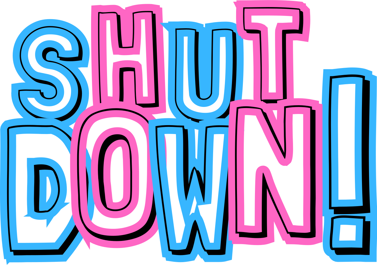 Shutdown Wednesday