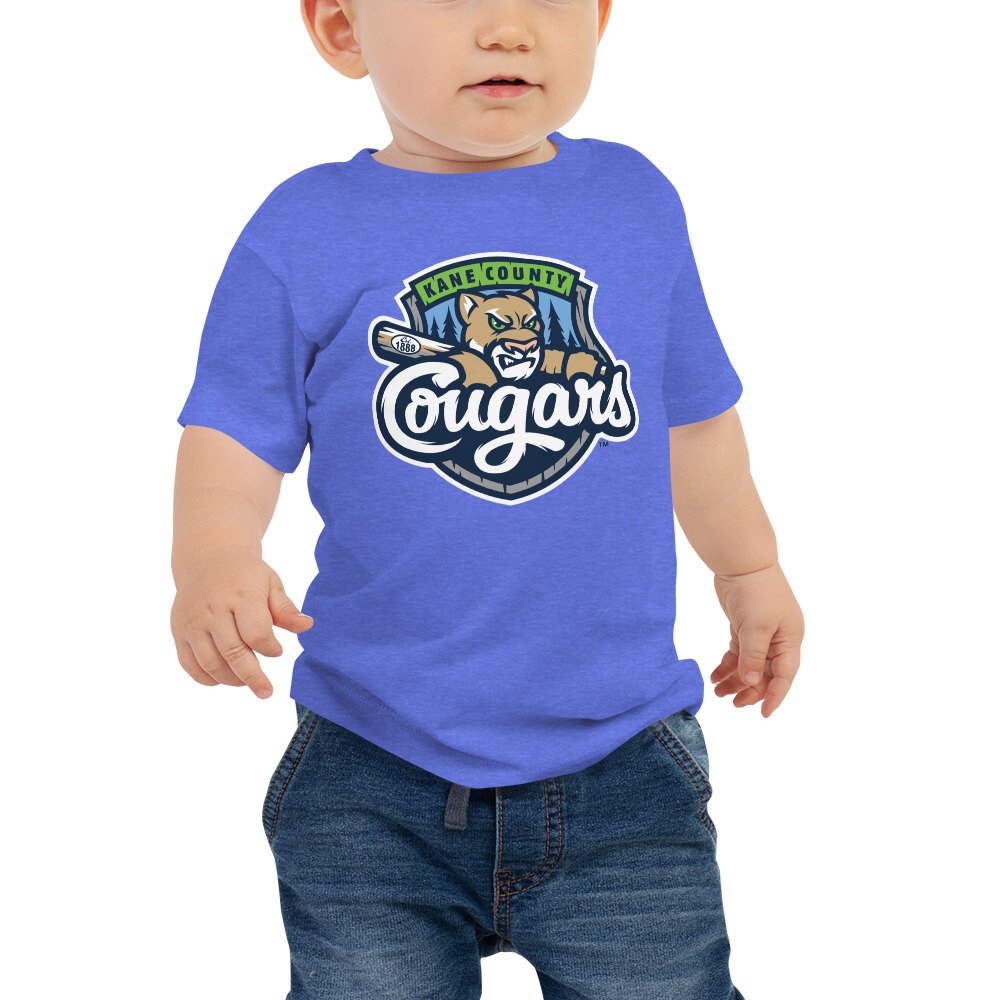 Baby Short Sleeve Onesie Cougar C Logo — Kane County Cougars