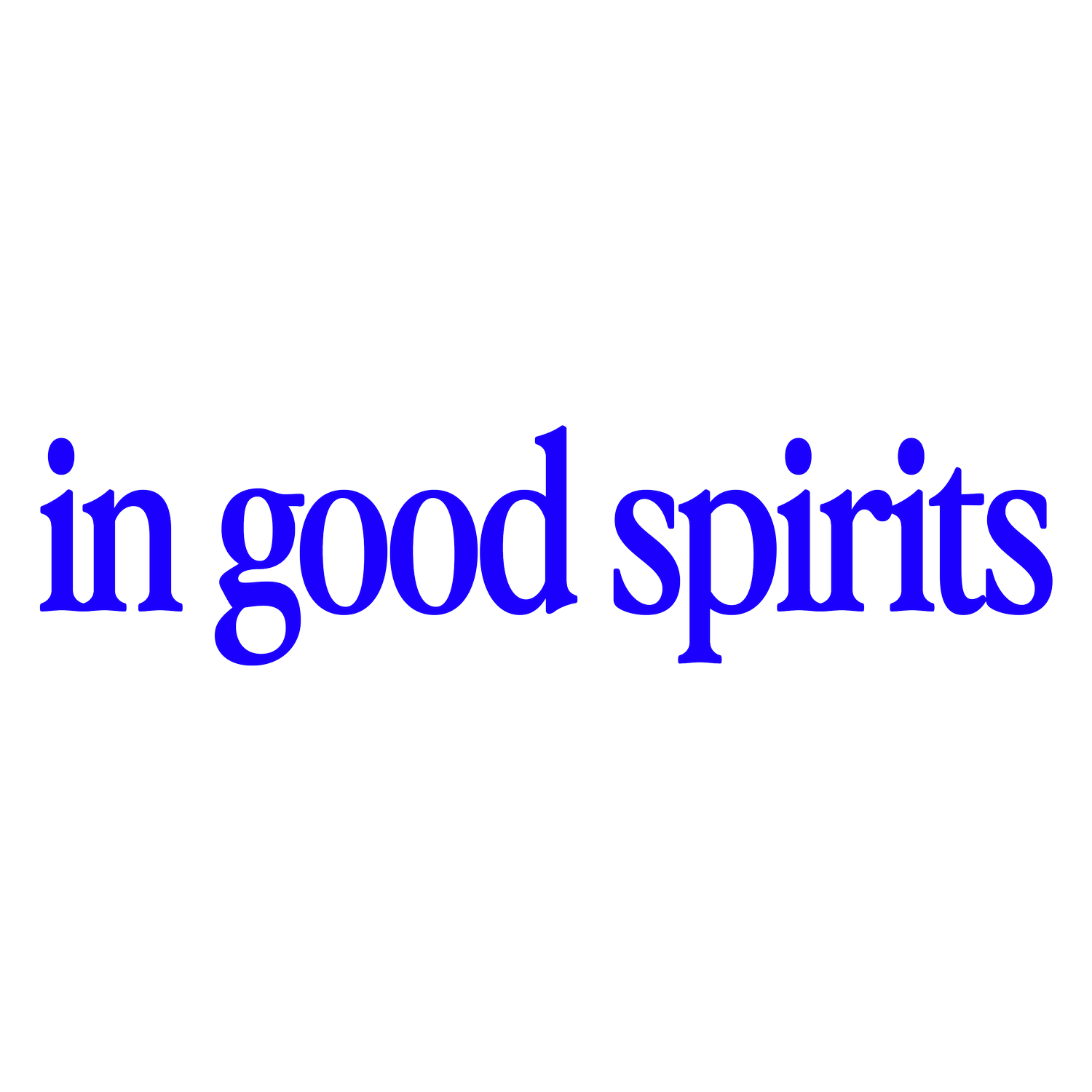 In Good Spirits | Non-Alcoholic Chicago Bottle Shop &amp; Bar
