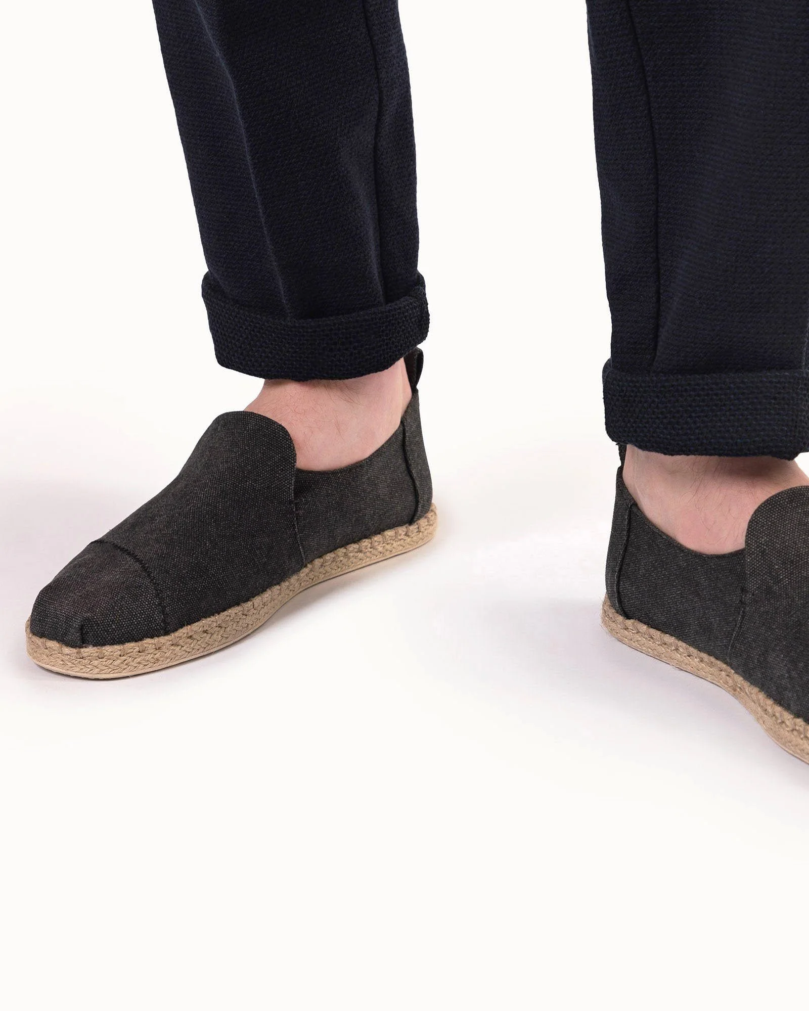 TOMS Espadrilles Schwarz Herren Canvas Gr e 43 ECIZO