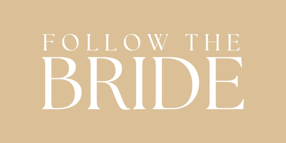 Follow the Bride