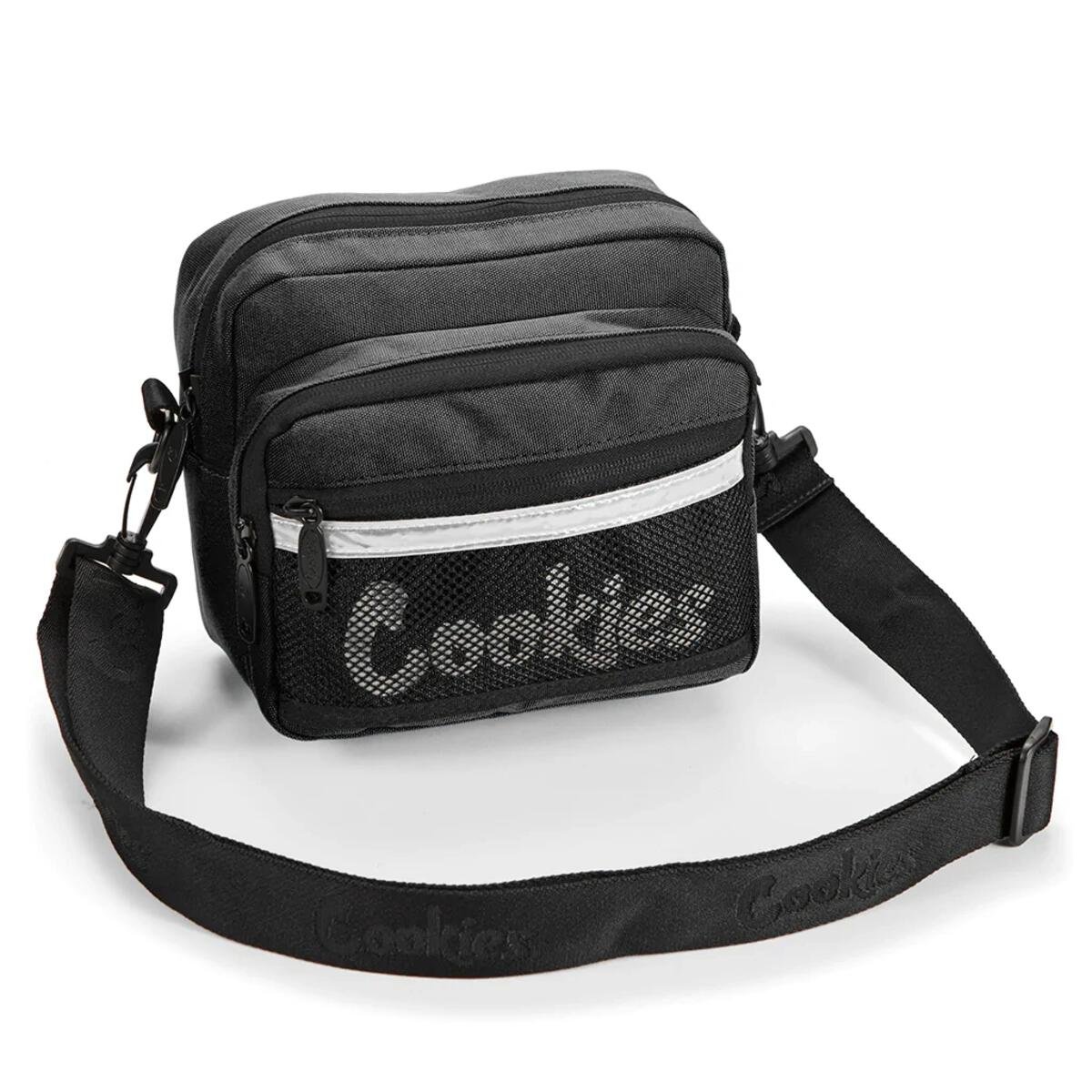 Cookies Rackpack Smellproof Black Crossbody Bag