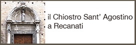 Chiostro Sant&#39;Agostino a Recanati