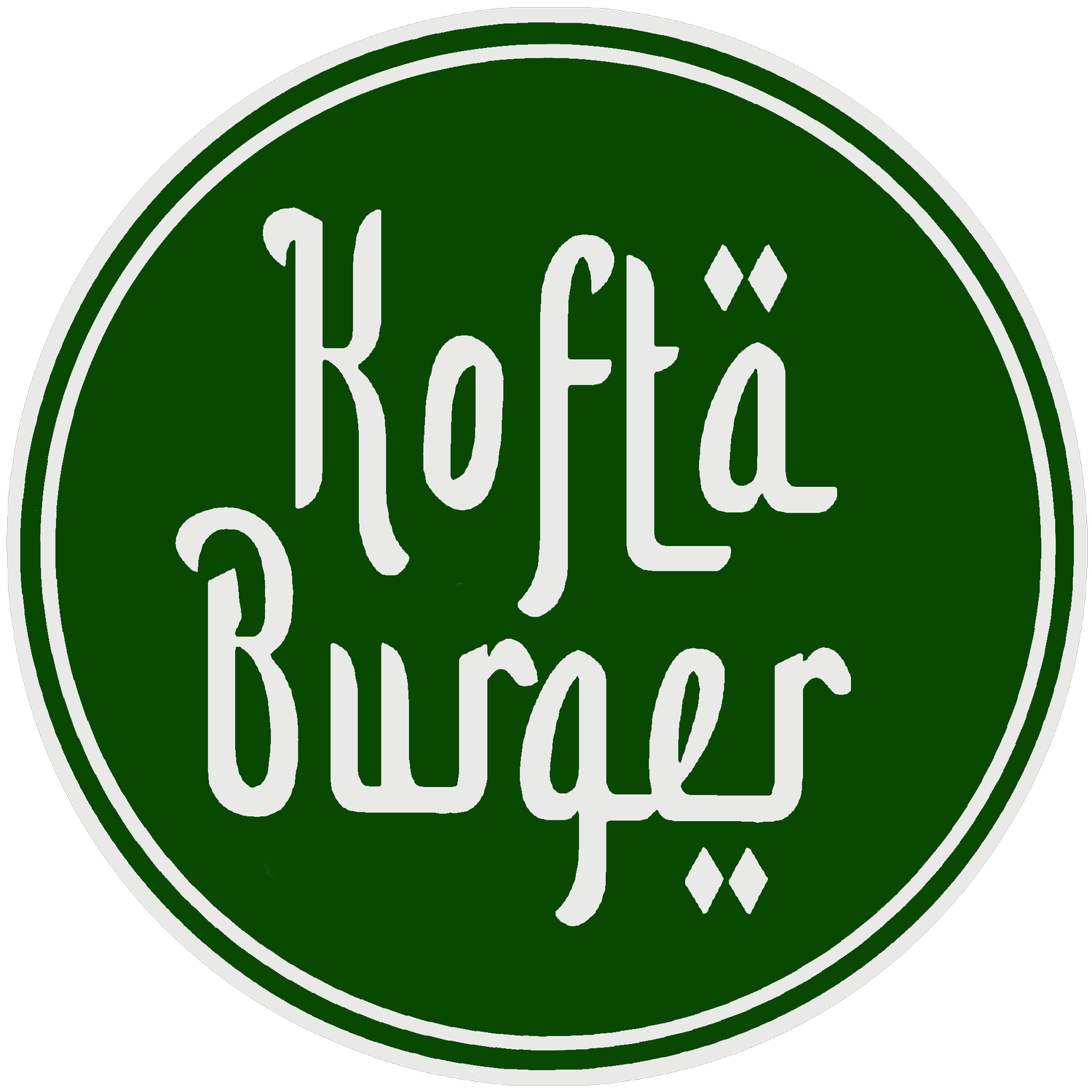 Kofta Burger