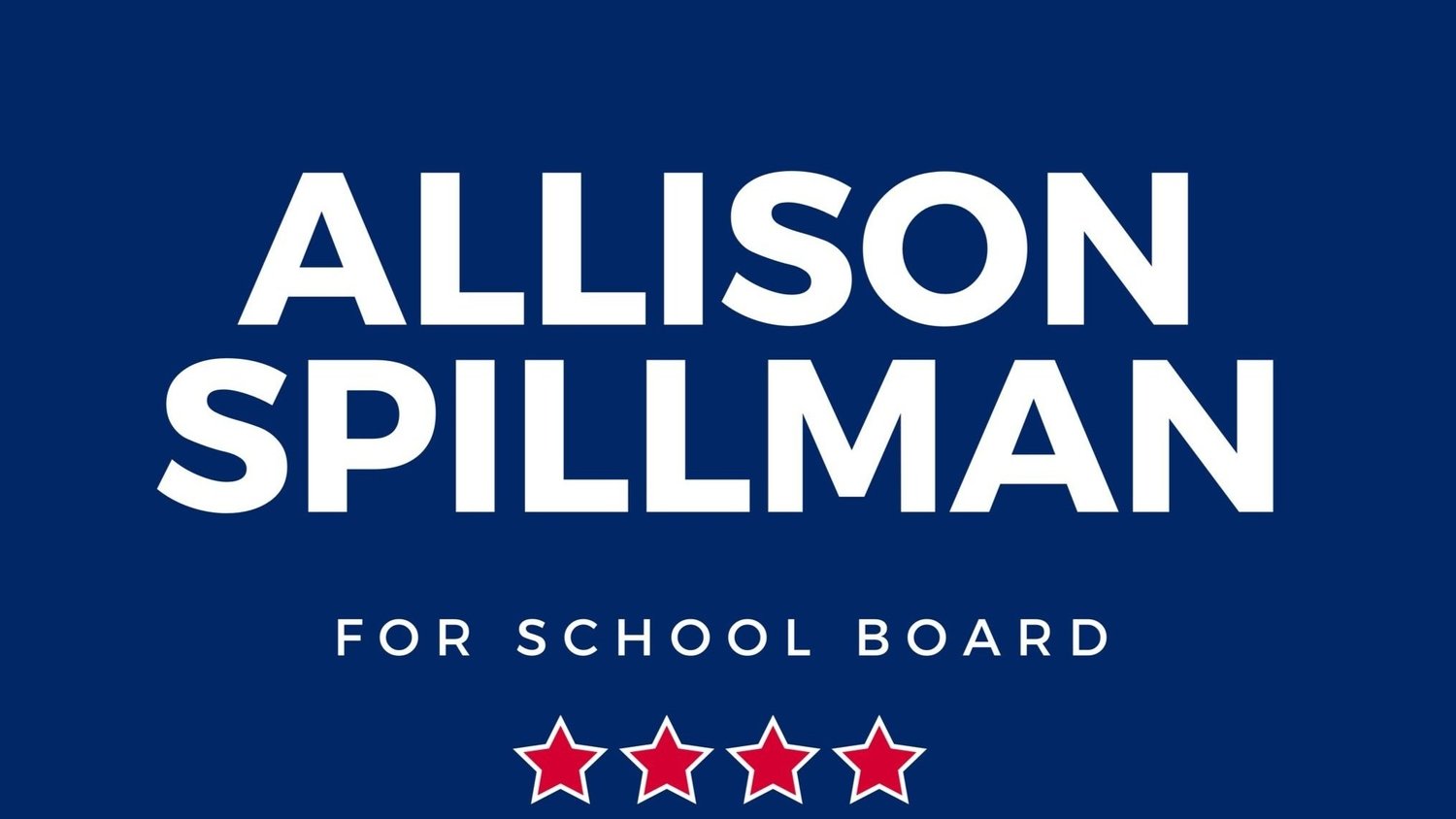 Allison Spillman for School Board - Albemarle County Public Schools