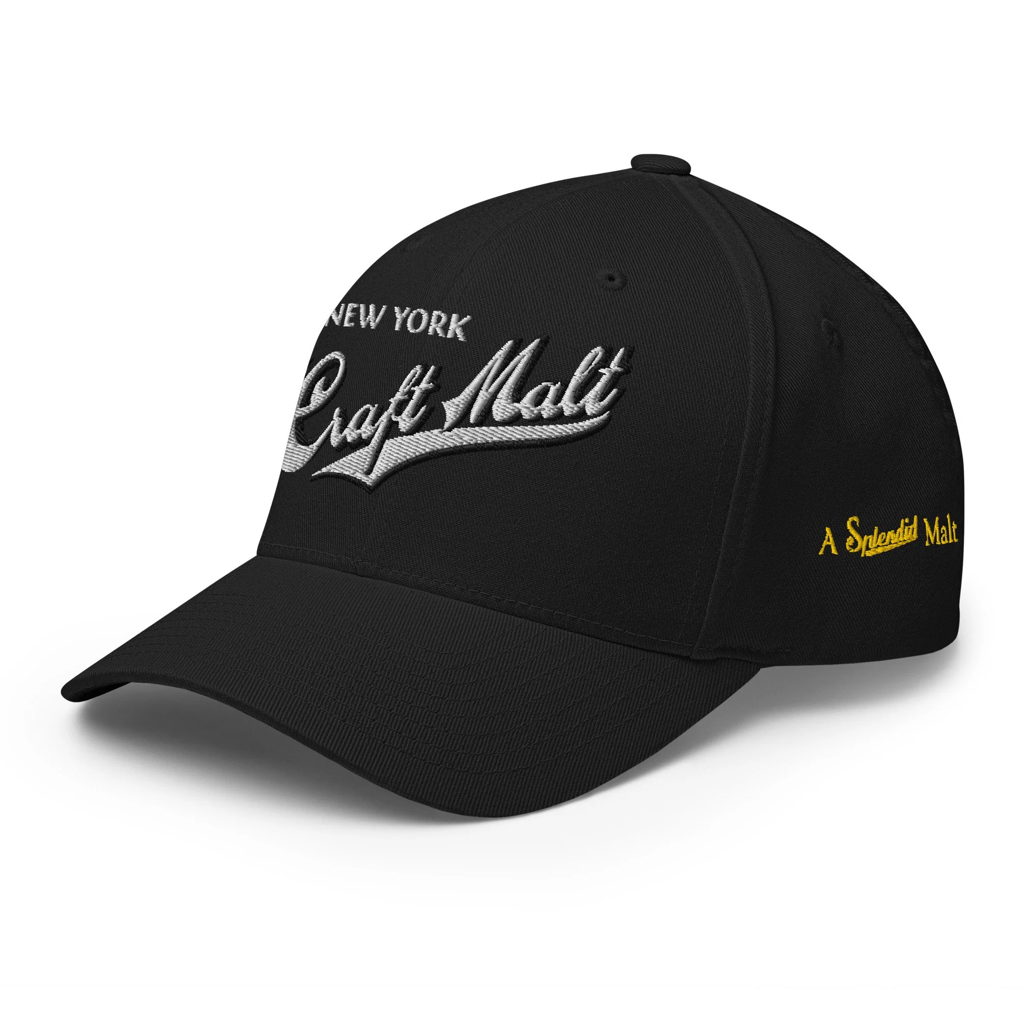 Structured Twill Cap — New York Craft Malt Structured Twill Cap — New York Craft Malt