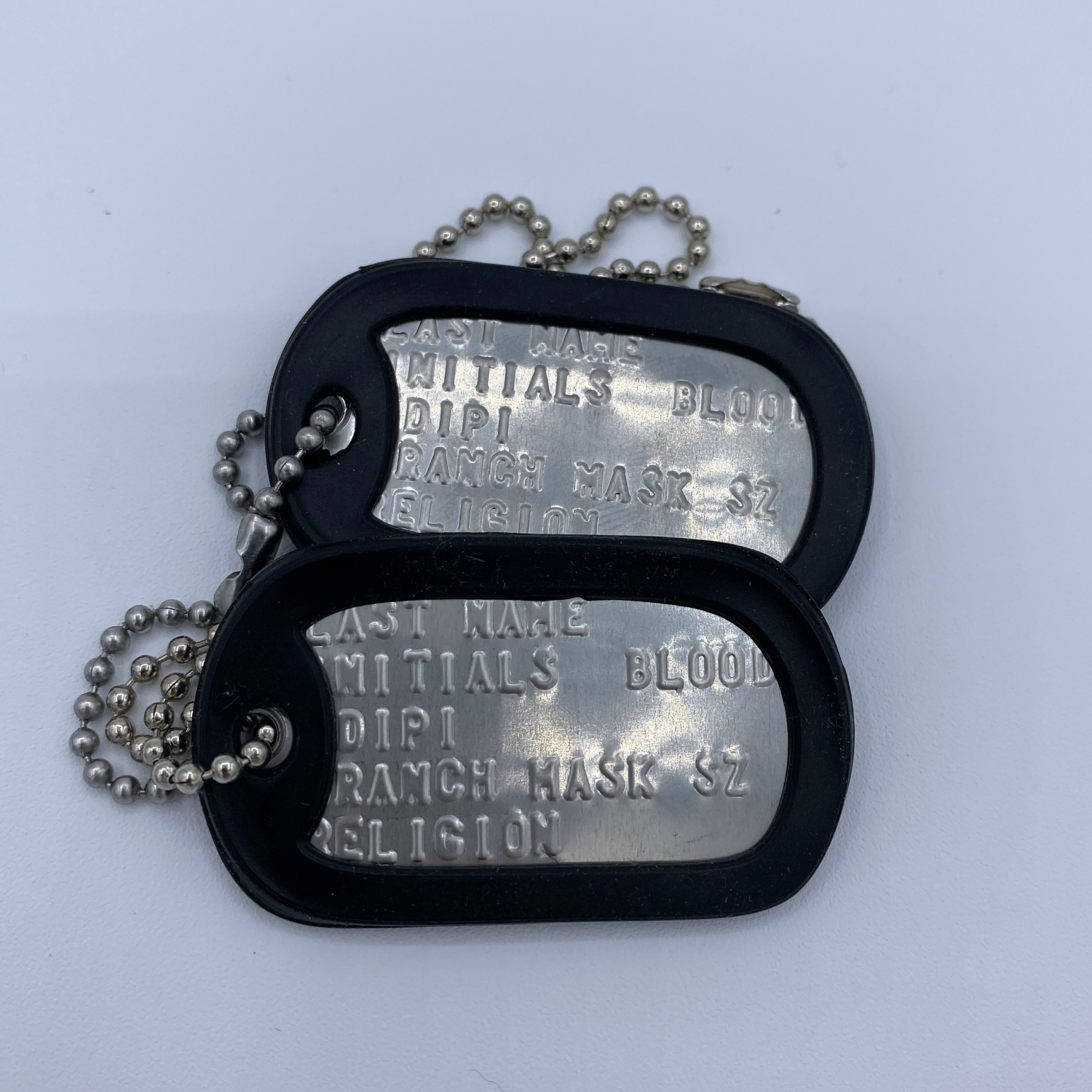 US Air Force Dog Tags - Regulation Format Replacements