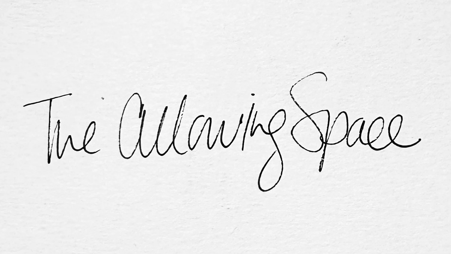 The Allowing Space