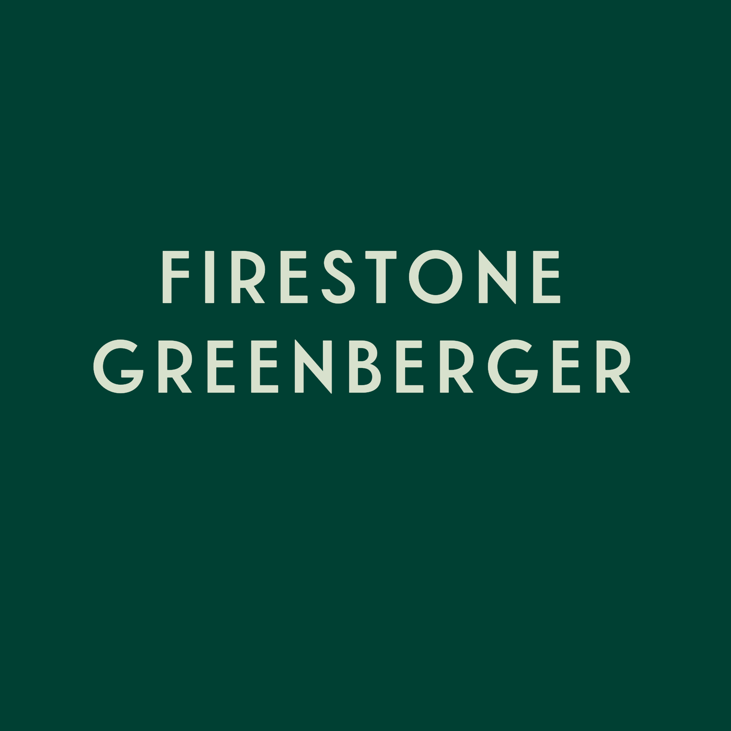 Firestone Greenberger