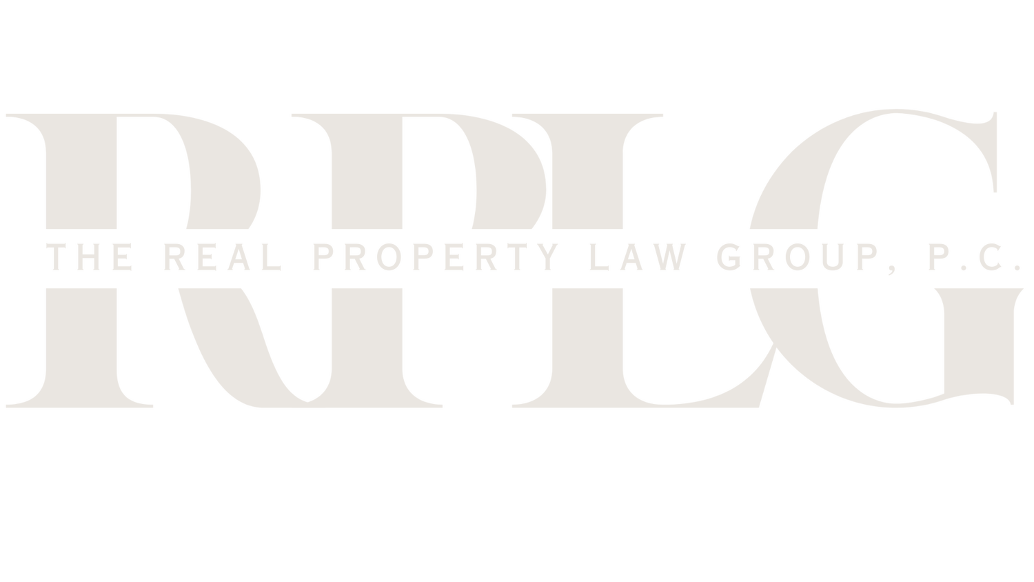 The Real Property Law Group, P.C.