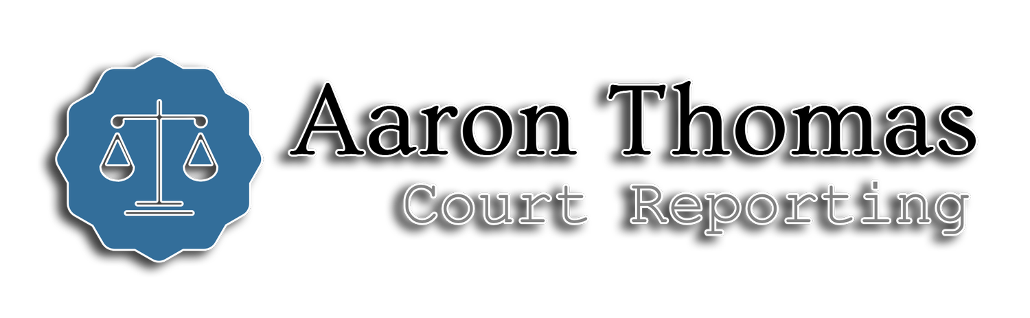 Aaron Thomas Court Reporting