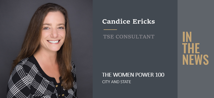 TSE's Candice Ericks named one of City &amp; State's Women Power 10&nbsp;&nbsp;
