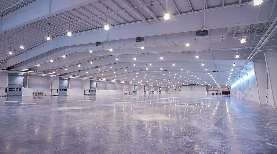 The Earth Expo & Convention Center's advanced open design features 145,000 square feet of contiguous column free exhibit space. (Courtesy Mohegan Sun)