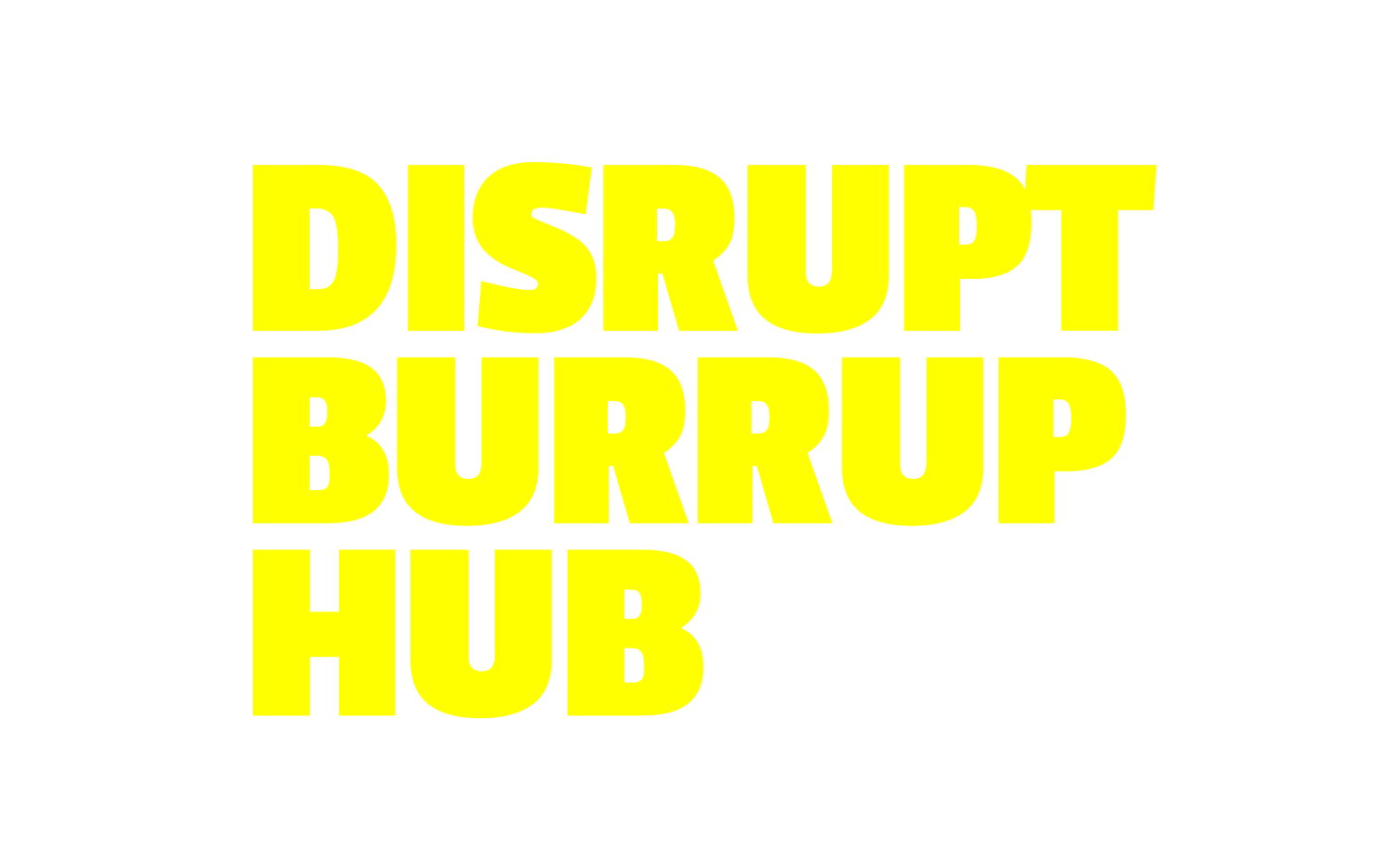 DISRUPT BURRUP HUB