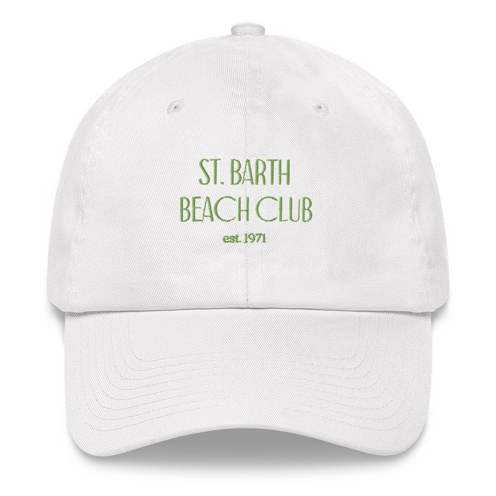 St. Barth Beach Club Baseball Hat — The Modern Lifestyle