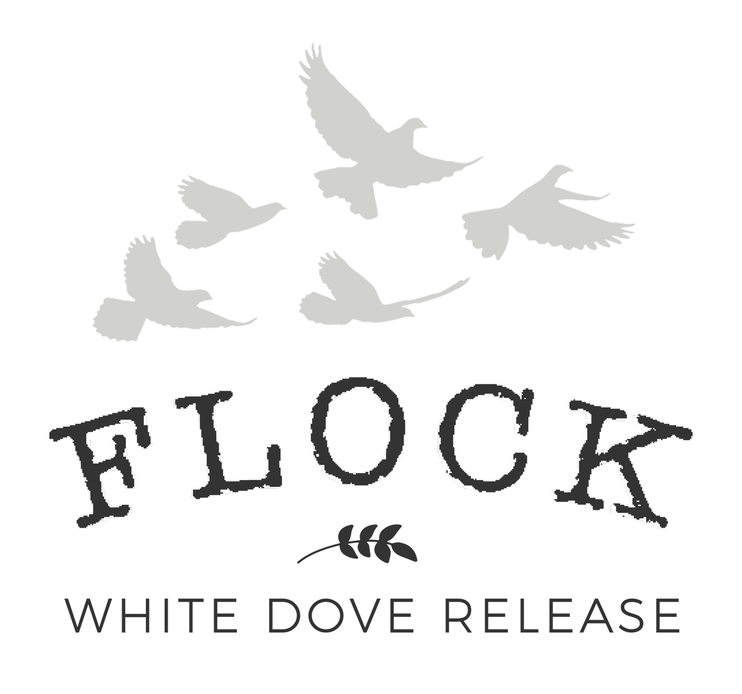 Flock White Dove Release