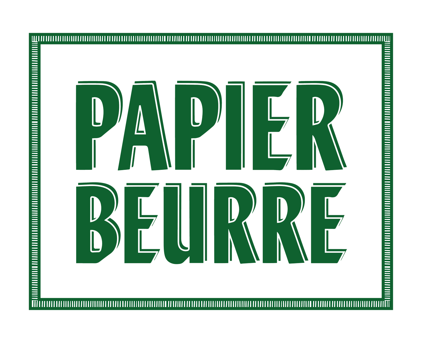 PAPIER BEURRE