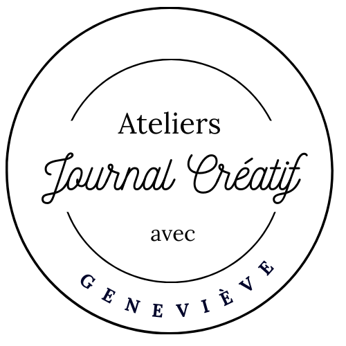 Journal créatif avec Geneviève