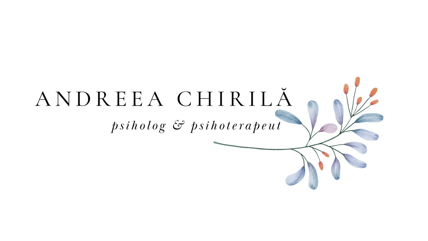 Andreea Chirila - psiholog &amp; psihoterapeut