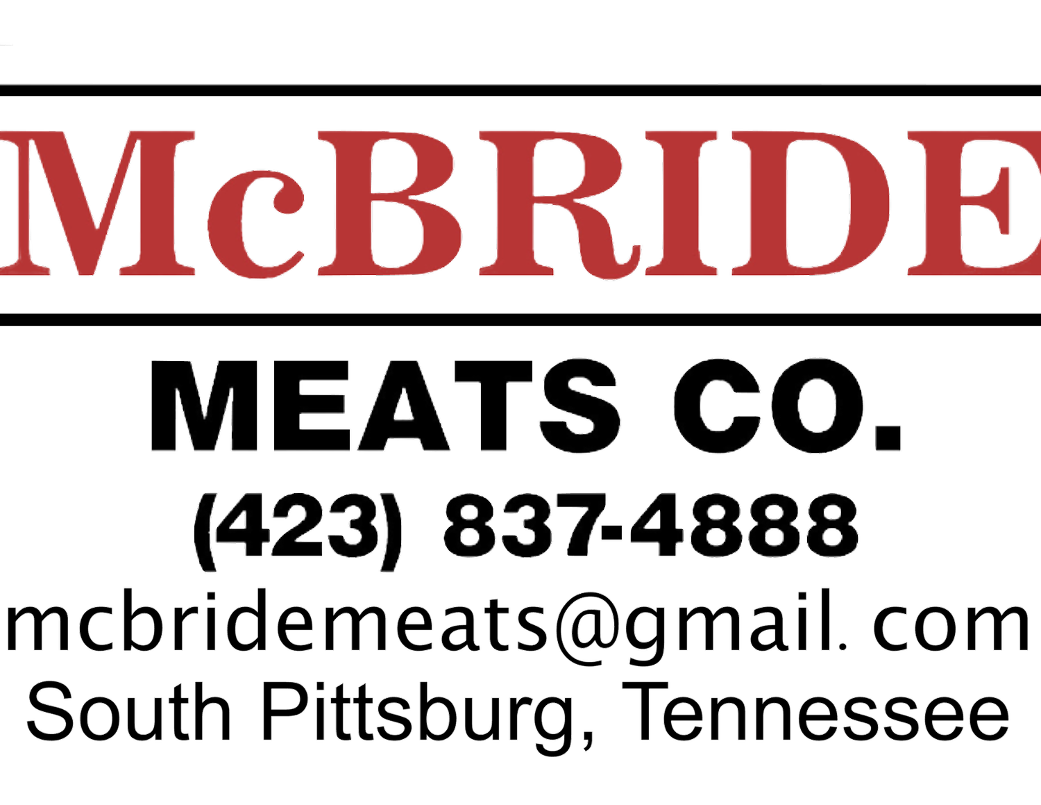 Mcbride Meats Co