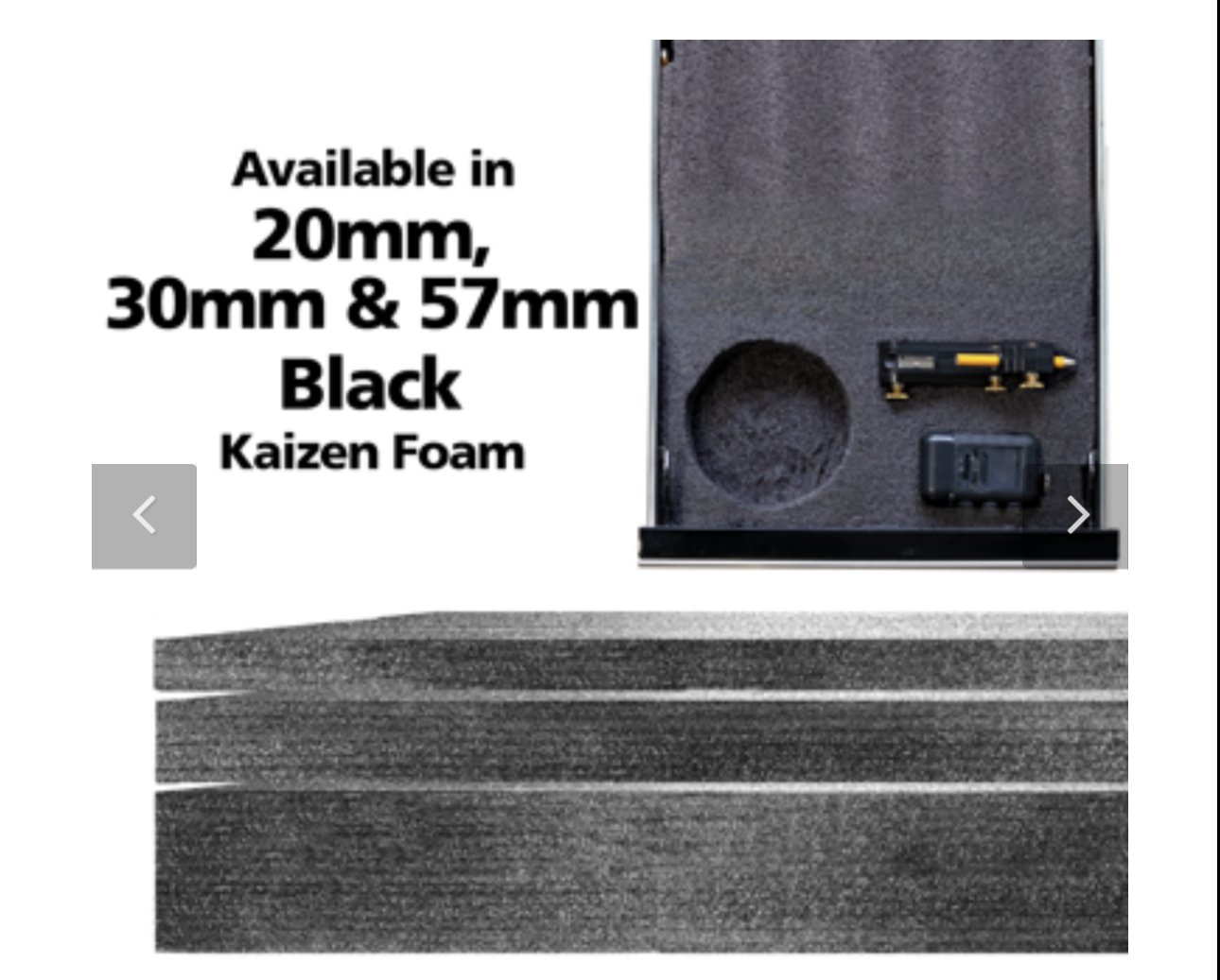 Milwaukee Packout M18 Table saw Accessory Kaizen Foam Insert-No Tools  Included — Milwaukee Tool Inserts
