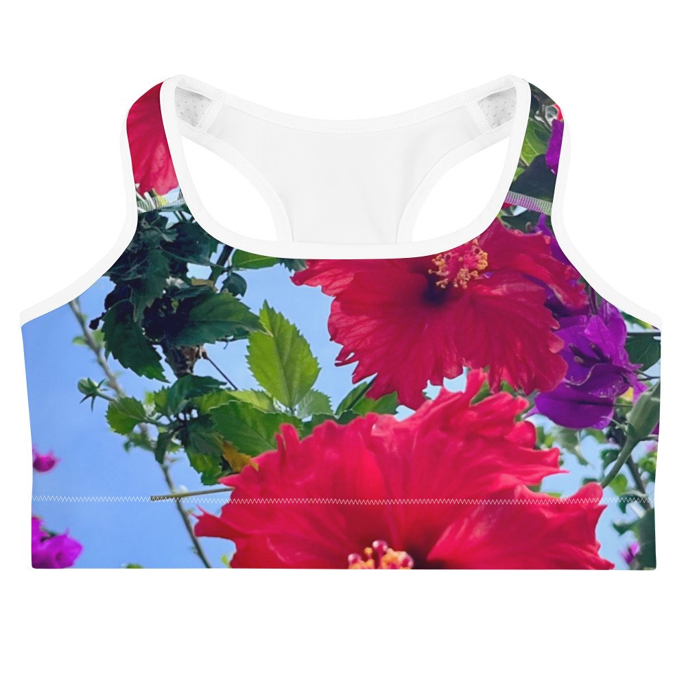 Yucatan Floral July Sports bra — Ultra Unlimited
