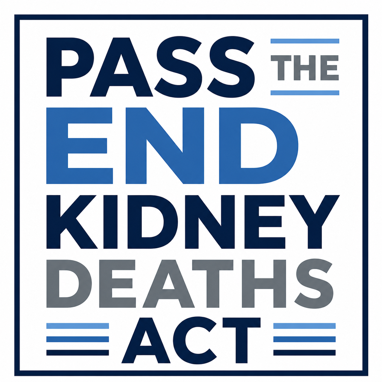 End Kidney Deaths Act