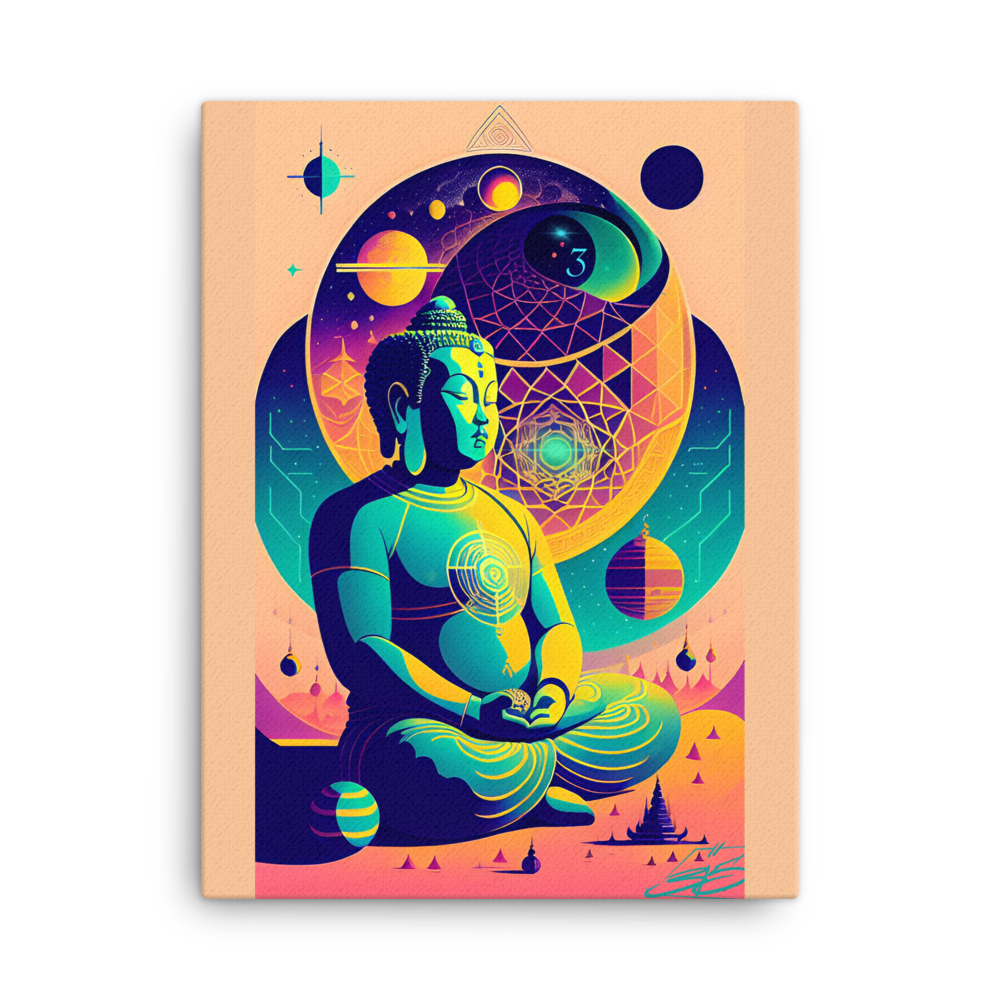 83 to Infinity- Canvas Edition — 315 Visual Music Art Design