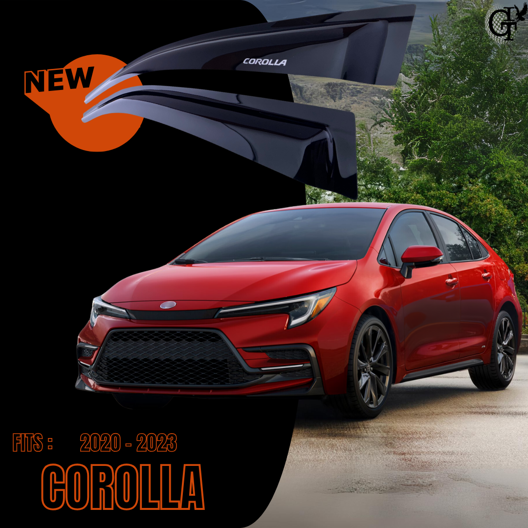 2020 toyota 2024 corolla rain guards