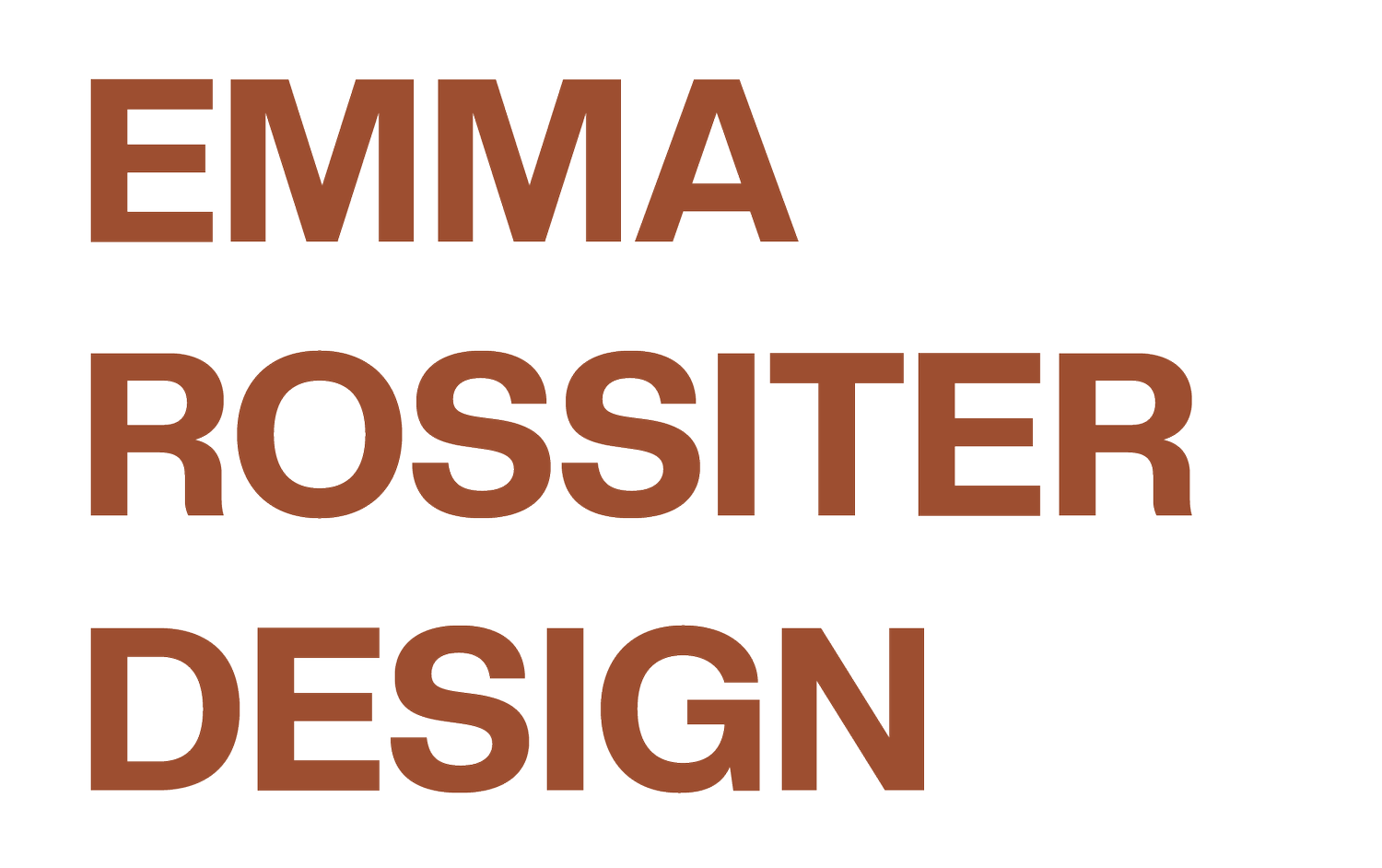 EMMA ROSSITER DESIGN STUDIO
